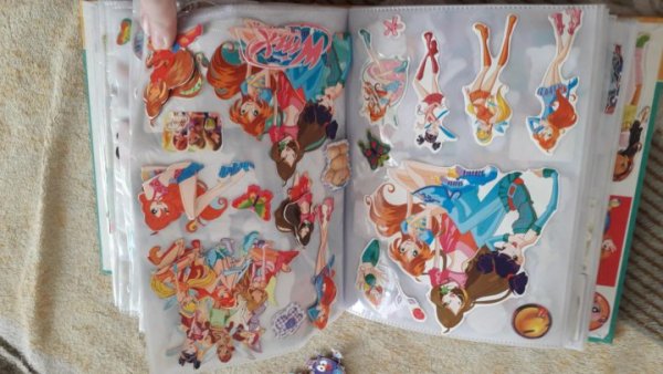 Альбом для наклеек Винкс