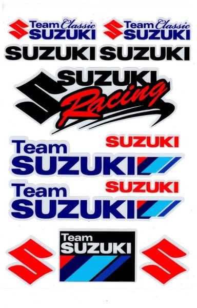 Наклейки на мотоцикл Сузуки GSX R 600