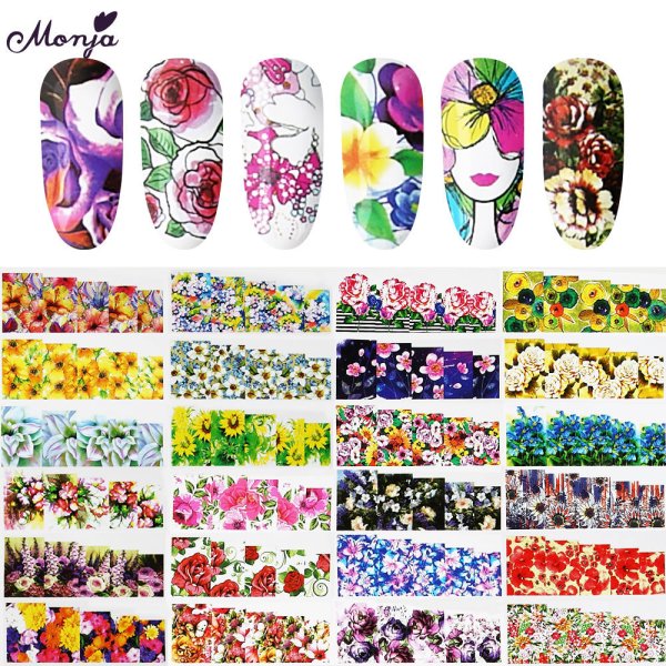Водные наклейки для ногтей