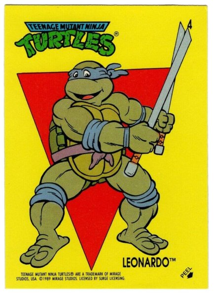 Стикеры Черепашки ниндзя