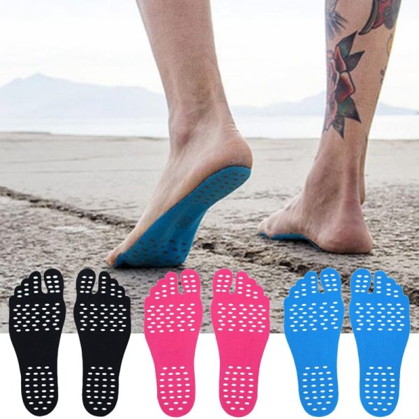 Наклейки на стопы для пляжа