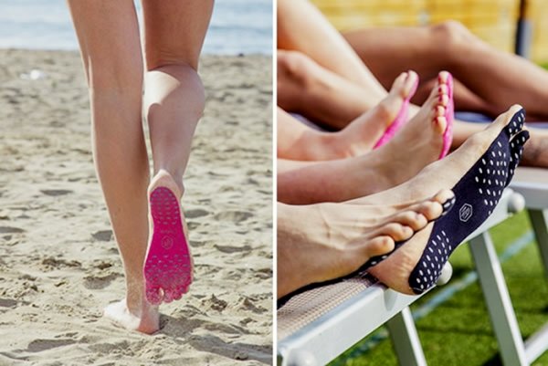 Наклейки на стопы для пляжа
