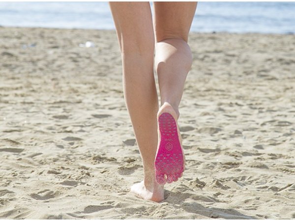 Пяточки на пляже