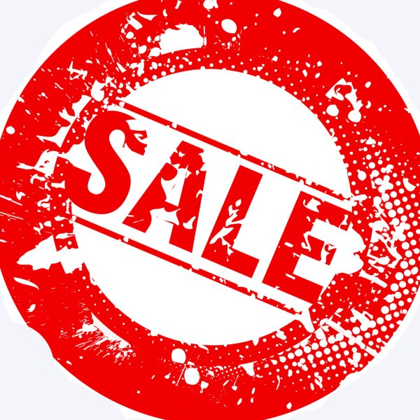 Наклейка скидка