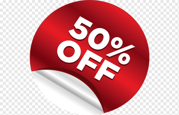 Наклейки со скидками на ценники