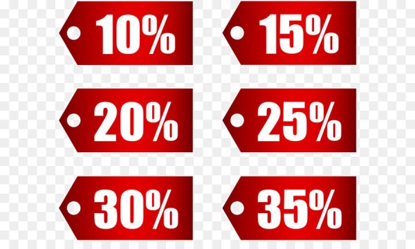 Скидочные наклейки на ценники