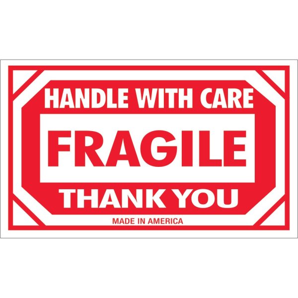 Знак fragile Handle with Care