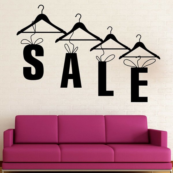 Наклейка Новогодняя со скидкой