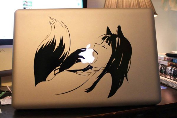 Наклейки на ноутбук аниме для срисовки