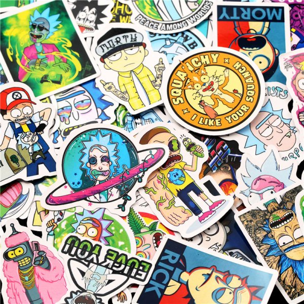 Аниме наклейки Геншин Импакт