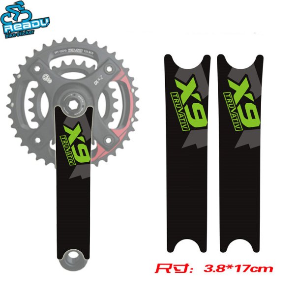 Наклейки на велосипед gt