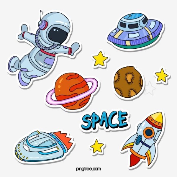 Планеты Стикеры