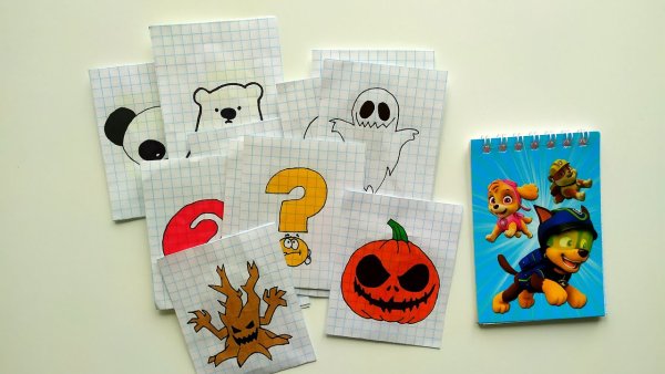 Крафт пакет с наклейкой