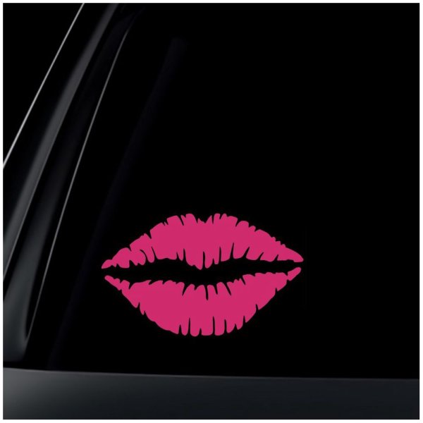 Губы стикер