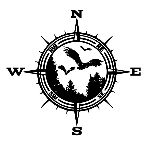 Компас логотип