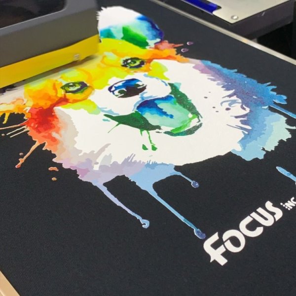 DTF печать на ткани