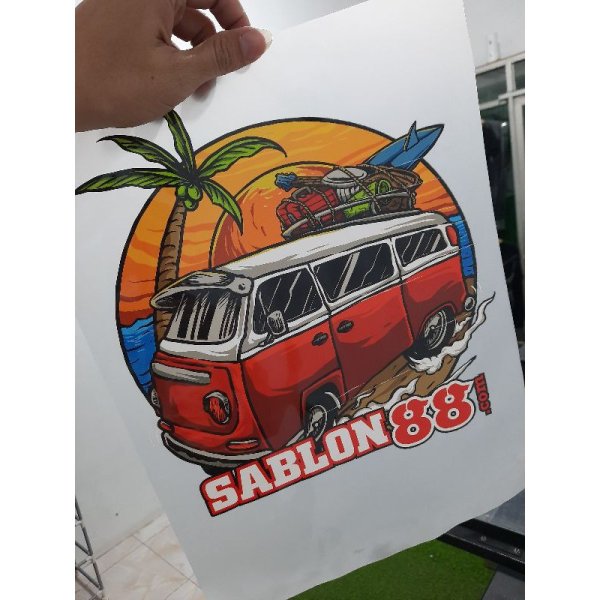 Термотрансферная печать на пленке