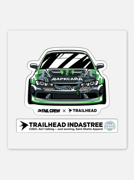 12 5 1 Trailhead наклейки