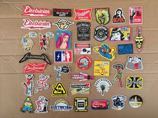 Наклейки для электрики