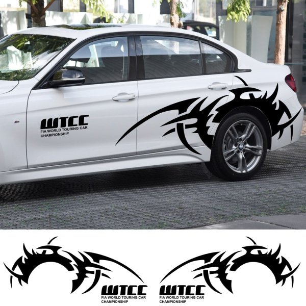 Наклейки на кузов автомобиля