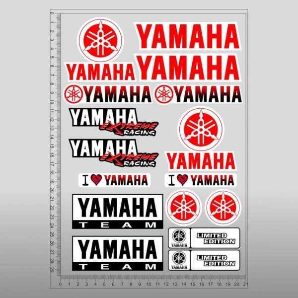 Наклейки на гидроцикл Yamaha VX 1100