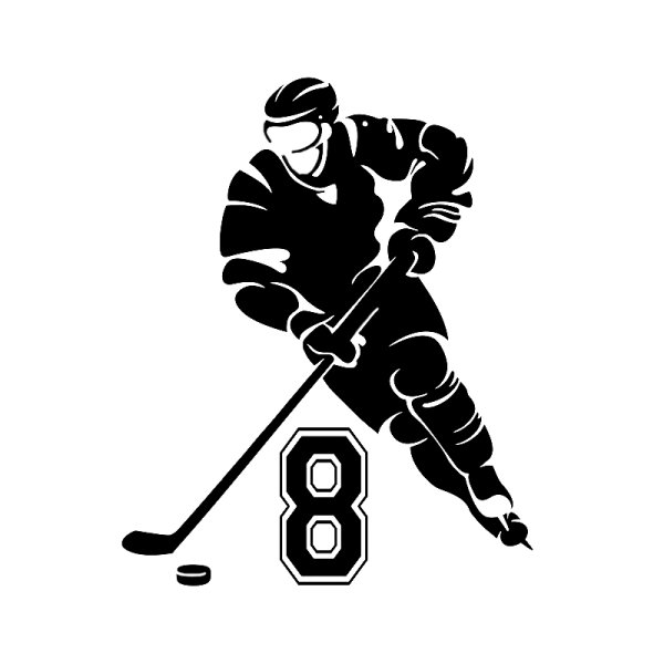 Наклейки хоккей