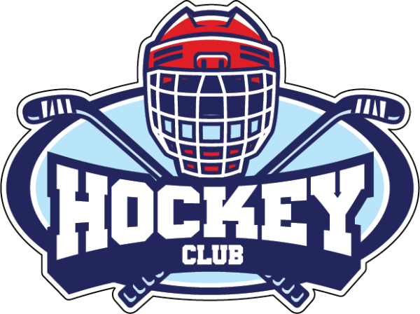 Тканевая наклейка хоккей