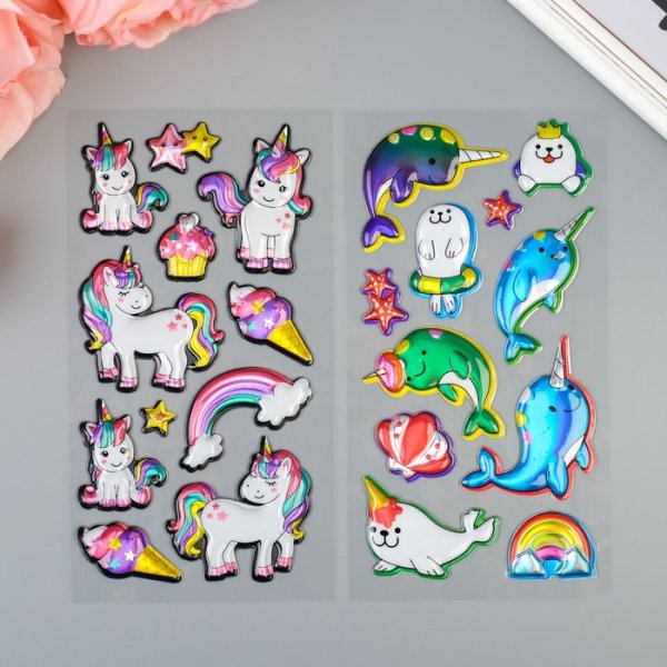 Наклейка Единорог