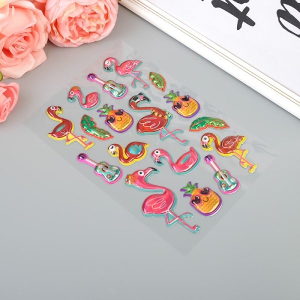 Выпуклые наклейки для детей