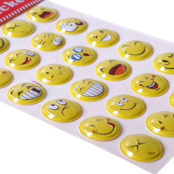 Наклейки объёмные