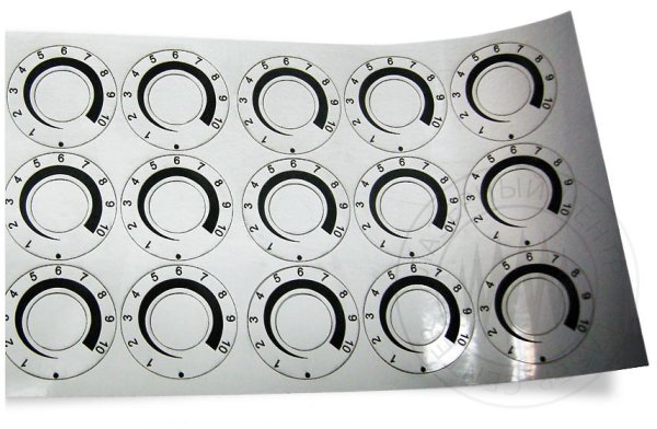 Наклейки на электроплиту