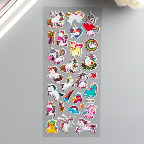 Наклейки из пластика