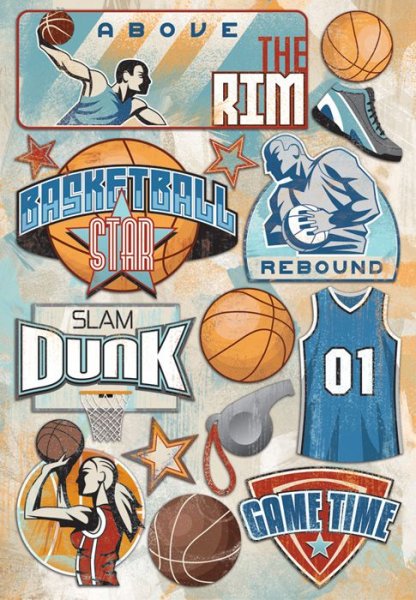 Журнал собирать наклейки с баскетболистами