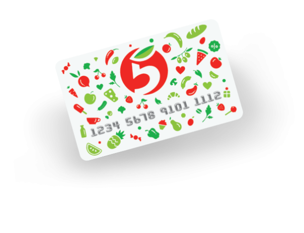 Скидочная карта Пятерочка