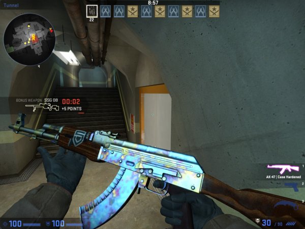 КС го АК 47 поверхностная закалка