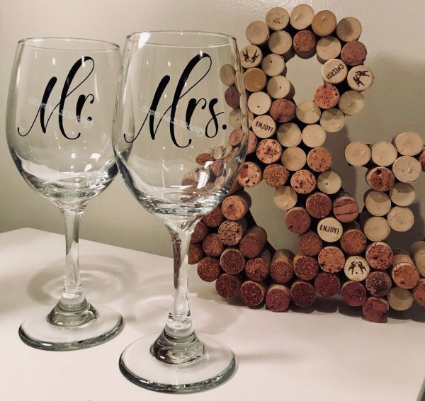 Наклейки на рюмки