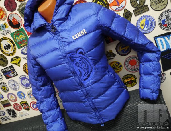 Термонаклейки на пуховик