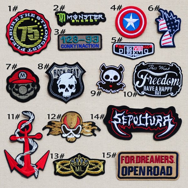 Нашивки на пуховик