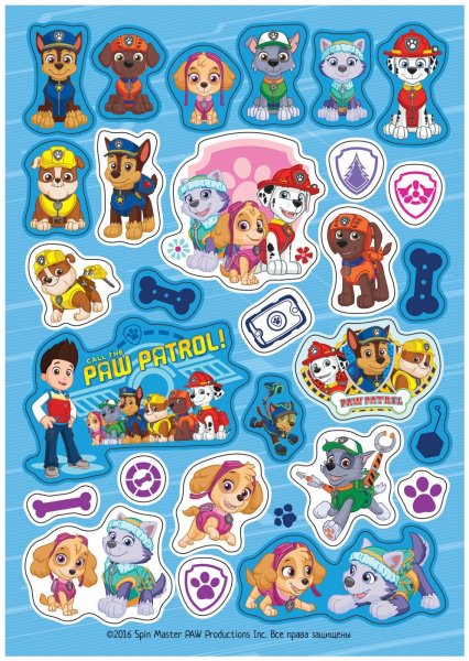 Щенячий патруль. Коллекция наклеек 30761