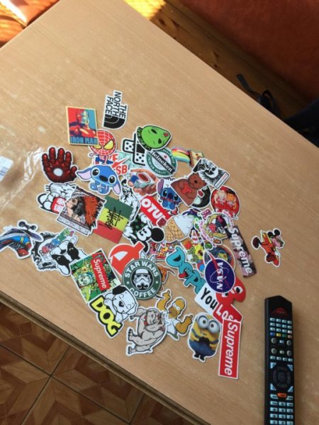 American Stickers 80s