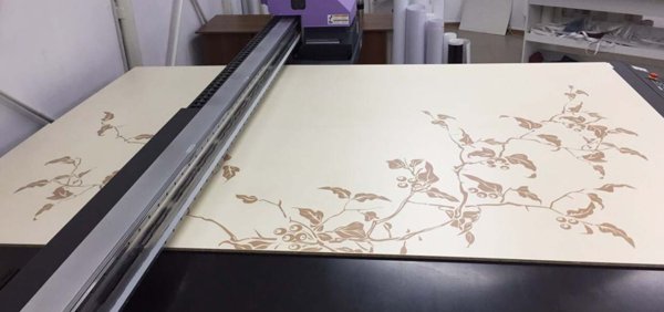 УФ печать на ДСП