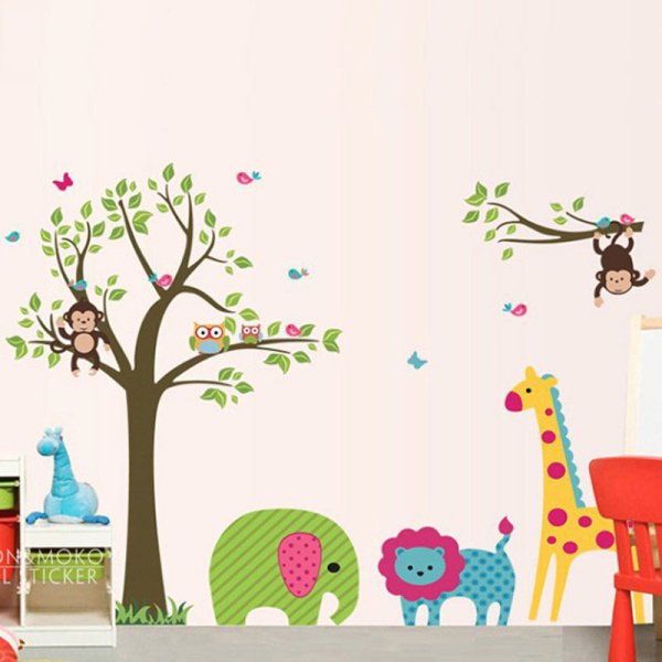 Аппликации на стену в детскую