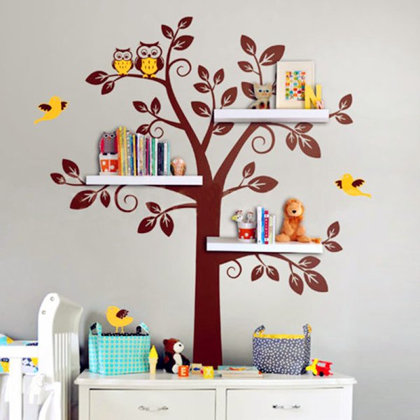 Дерево на стену в детскую