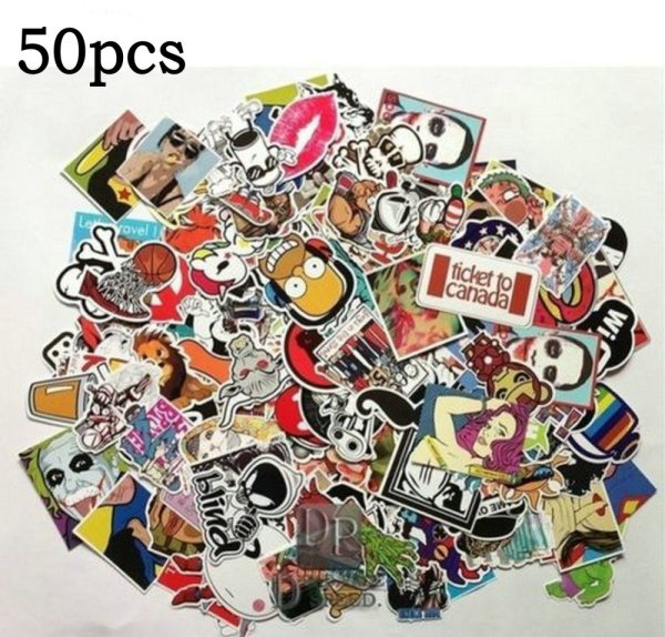 Креативные наклейки на ноутбук