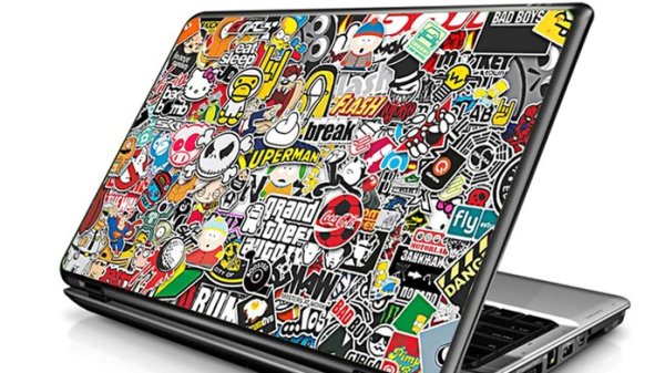 Наклейки на ноутбук