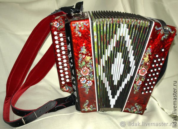 Аккордеон Лидия инструмент