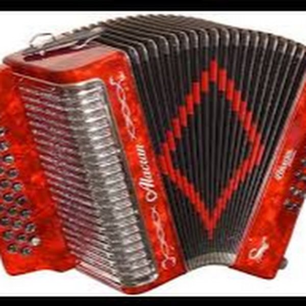 Гармонь на белом фоне