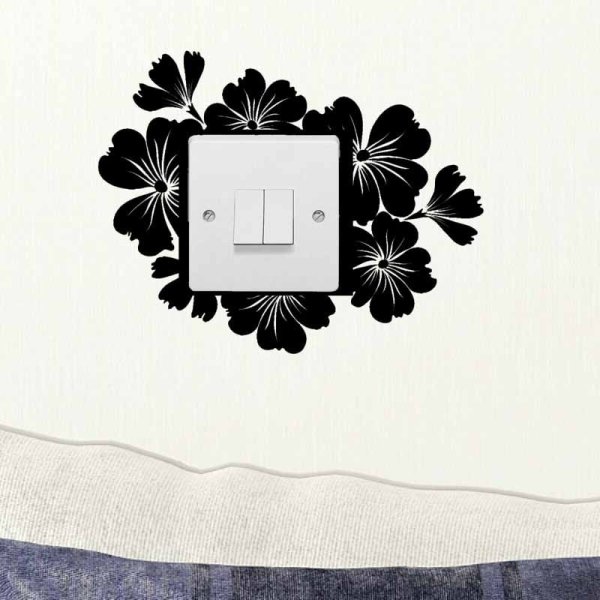 Наклейки на выключатели и розетки