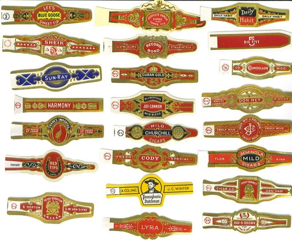 Этикетки на сигары Habana