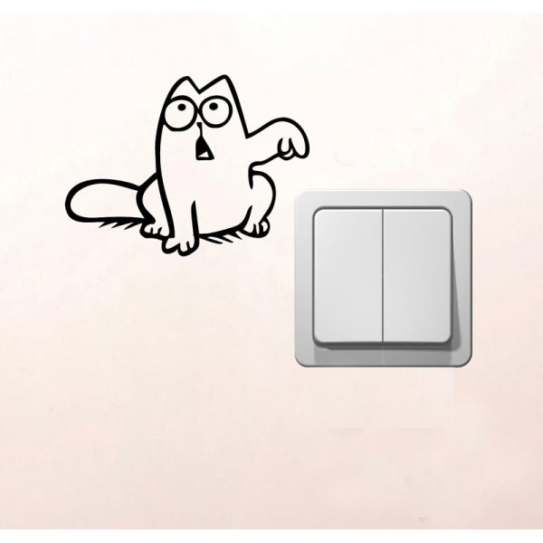 Трафарет для выключателя